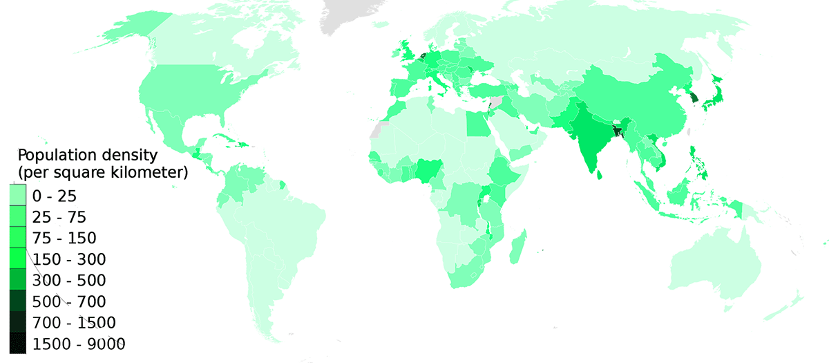 Australian population density